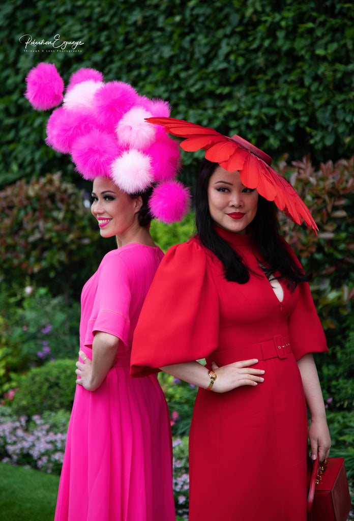 YUAN LI LONDON Millinery HATS at Royal Ascot Ladies day 2019