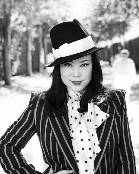 Love Cohen Tall Fur Felt Fedora Hat