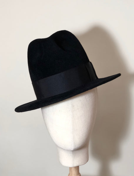 Love Cohen Tall Fur Felt Fedora Hat