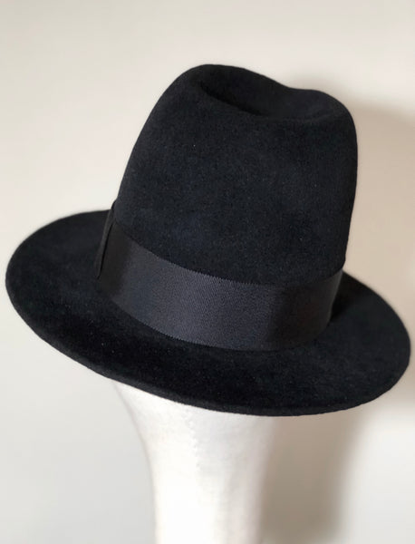 Love Cohen Tall Fur Felt Fedora Hat