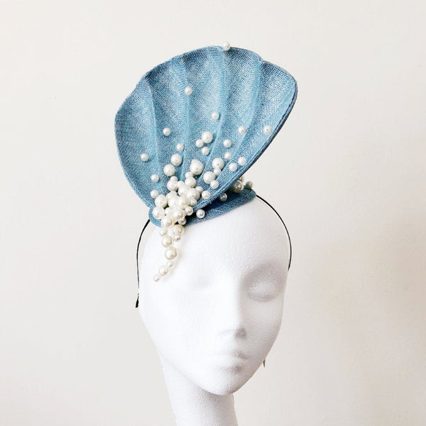 Blush Venus's Pearls Shell Fascinator