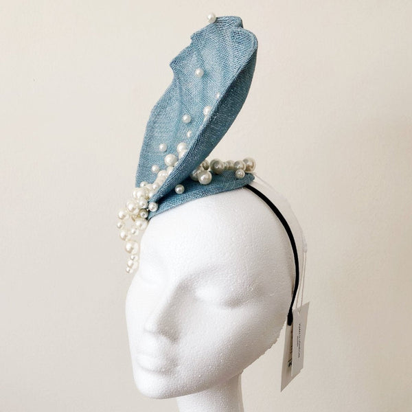 Blush Venus's Pearls Shell Fascinator