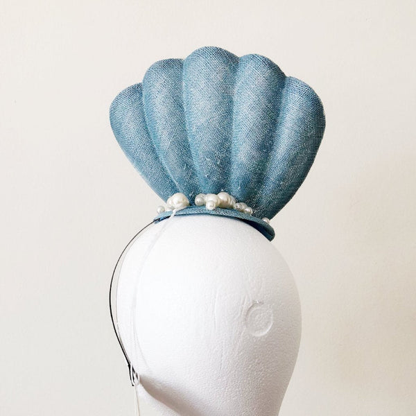 Blush Venus's Pearls Shell Fascinator