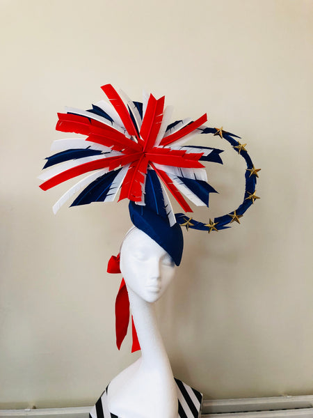 Union Jack and EU Hat