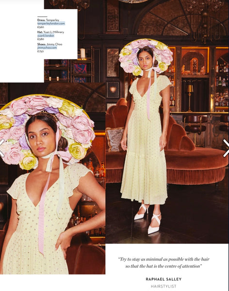 Regent Park Rose Hat