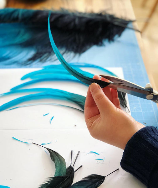 Feather Dyeing and Wiring Technique 1 day Class