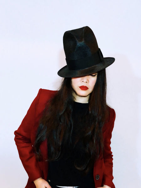 Chimney Tall Vegan Fedora Hat