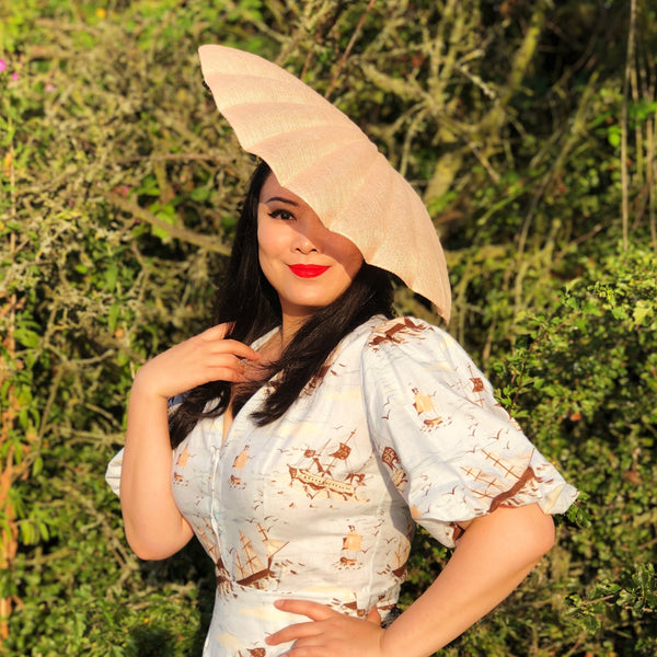 Birth of Venus Shell Hat Yanlilondon Royal Ascot Hat Millinery