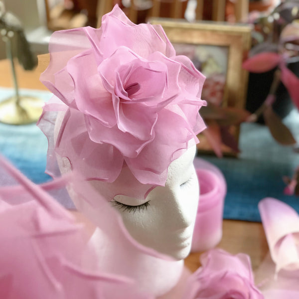 YUANLILONDON Hat Flower making class millinery workshops London Bridal Wedding hats fascinators love headband spring summer race royal ascot