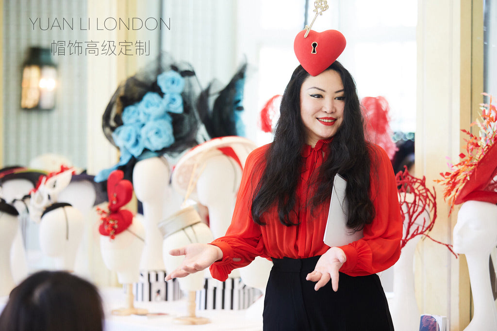 YUAN LI LONDON Couture Millinery and Afternoon Tea