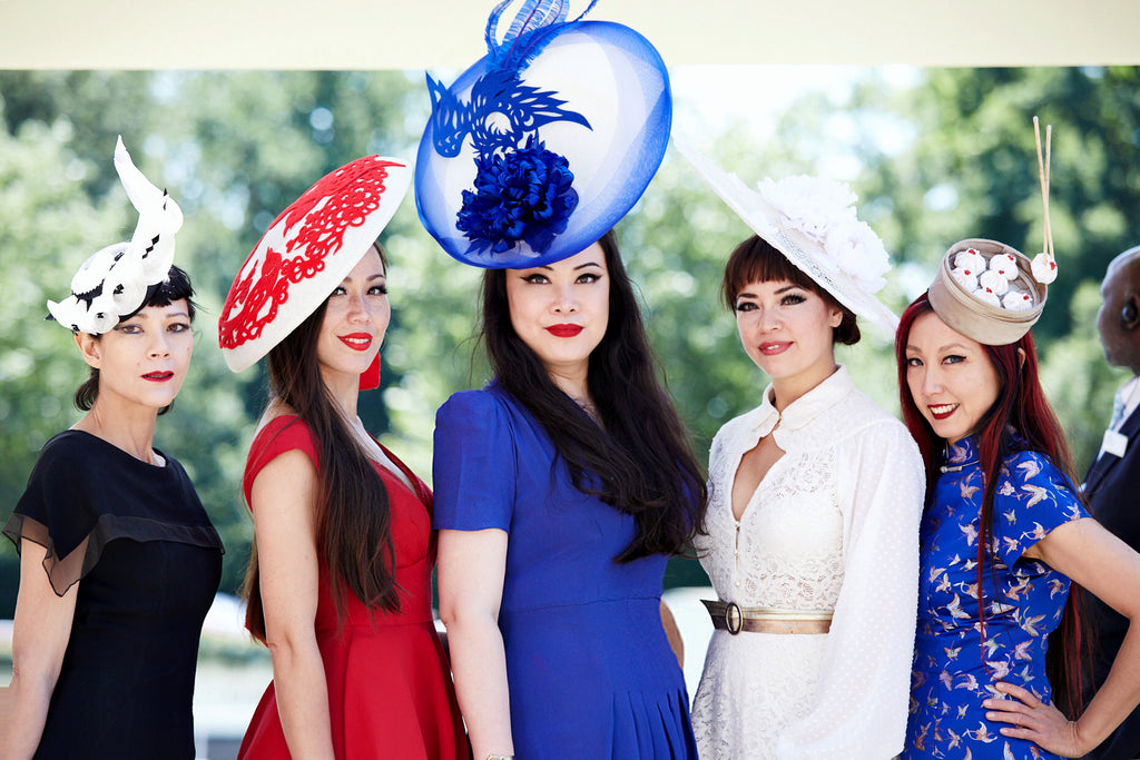 YUAN LI LONDON Millinery Royal Ascot Ladies Day 2018