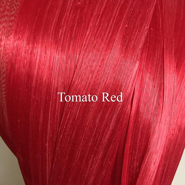 True Love Turban Red Silk Abaca Headband