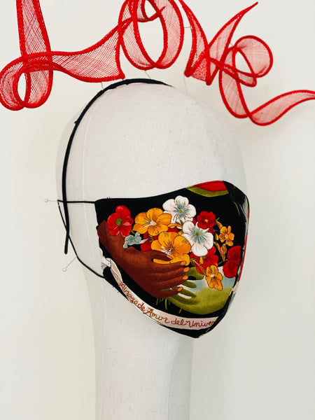 Limited Edition Frida Kahlo Sacred Heart Face Cover Mask